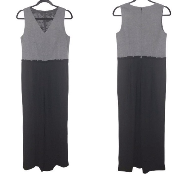 J. Crew 365 gray color block jumpsuit - Picture 6 of 11